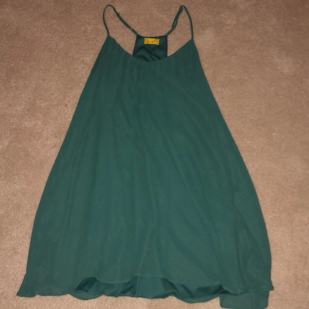 Aqua dress
